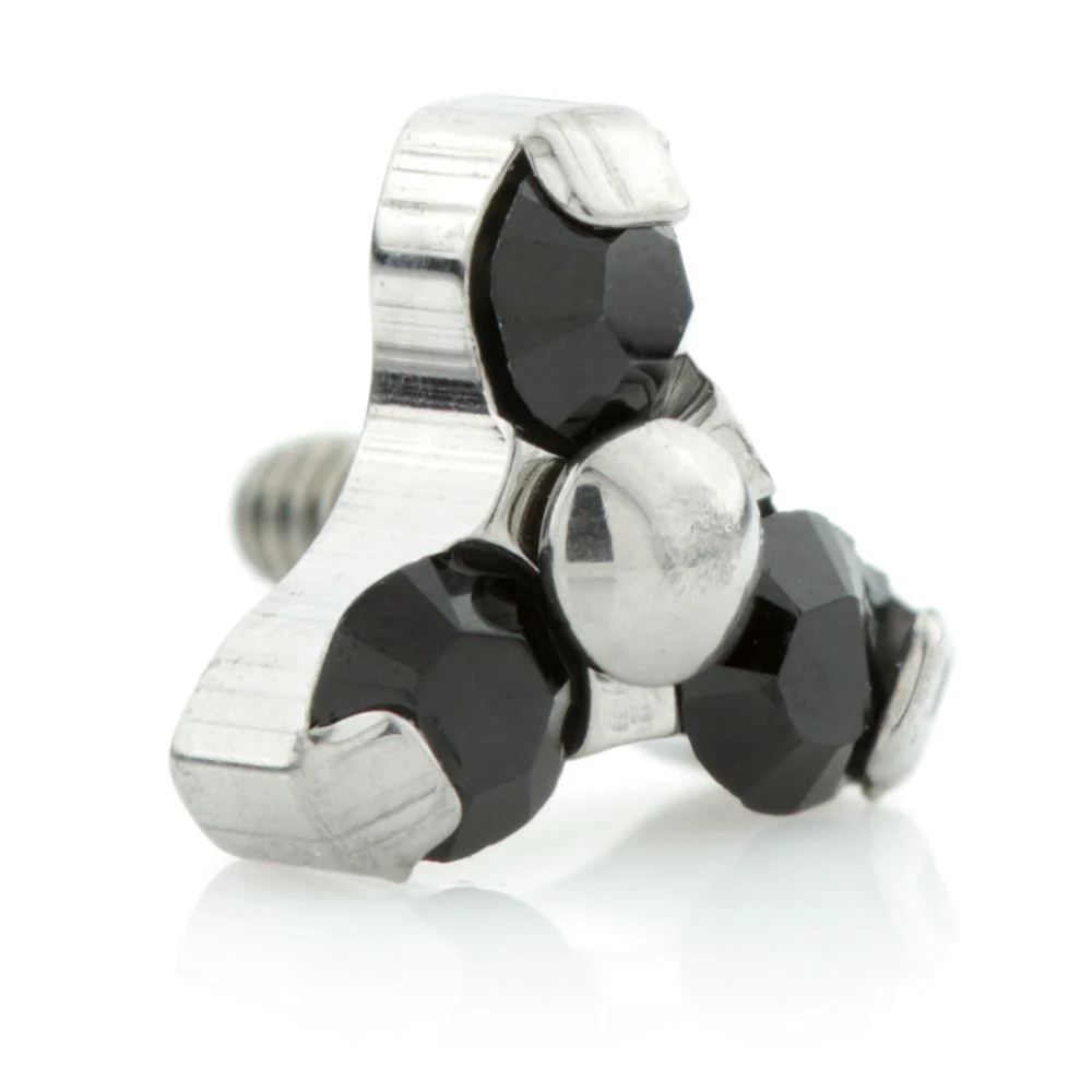 Ti Internal Jewelled Trinity Attachment - Image 4
