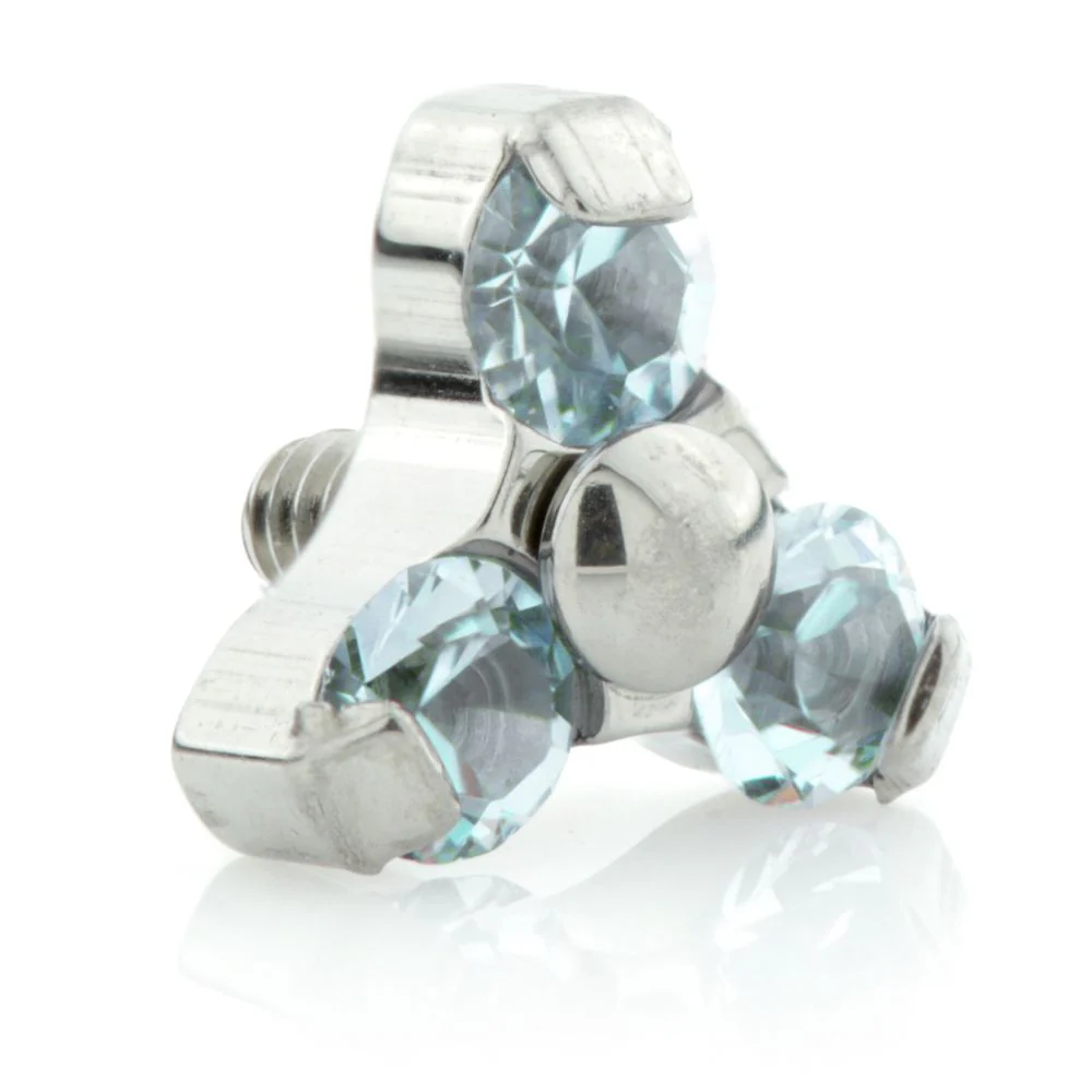 Ti Internal Jewelled Trinity Attachment - Image 6