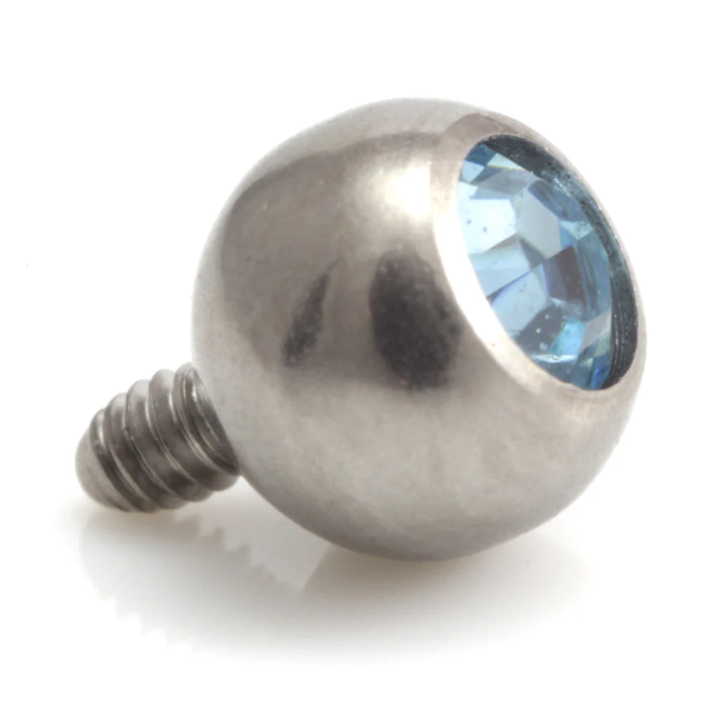 Ti Internal Micro Gem Ball Attachment - Image 3