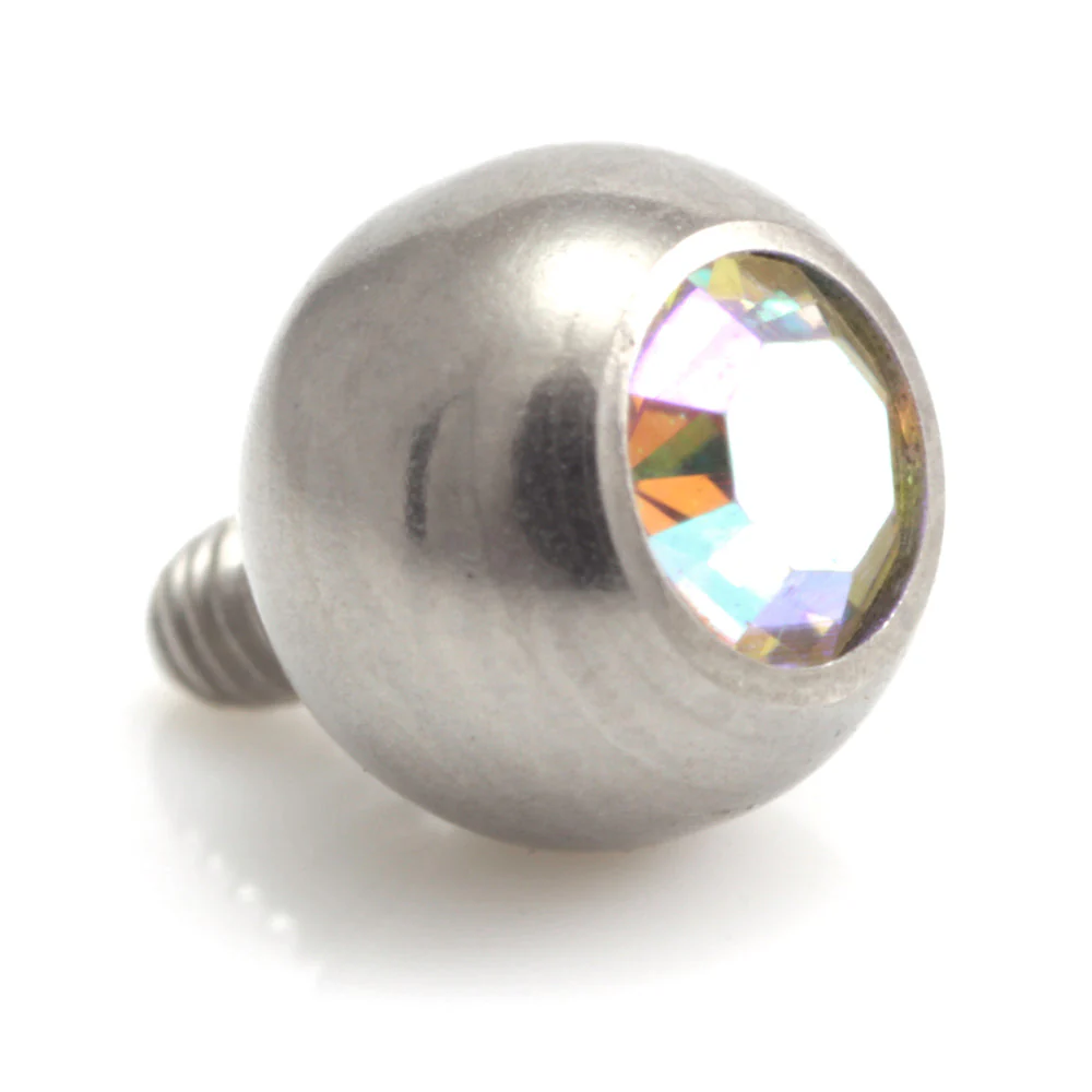 Ti Internal Micro Gem Ball Attachment - Image 4
