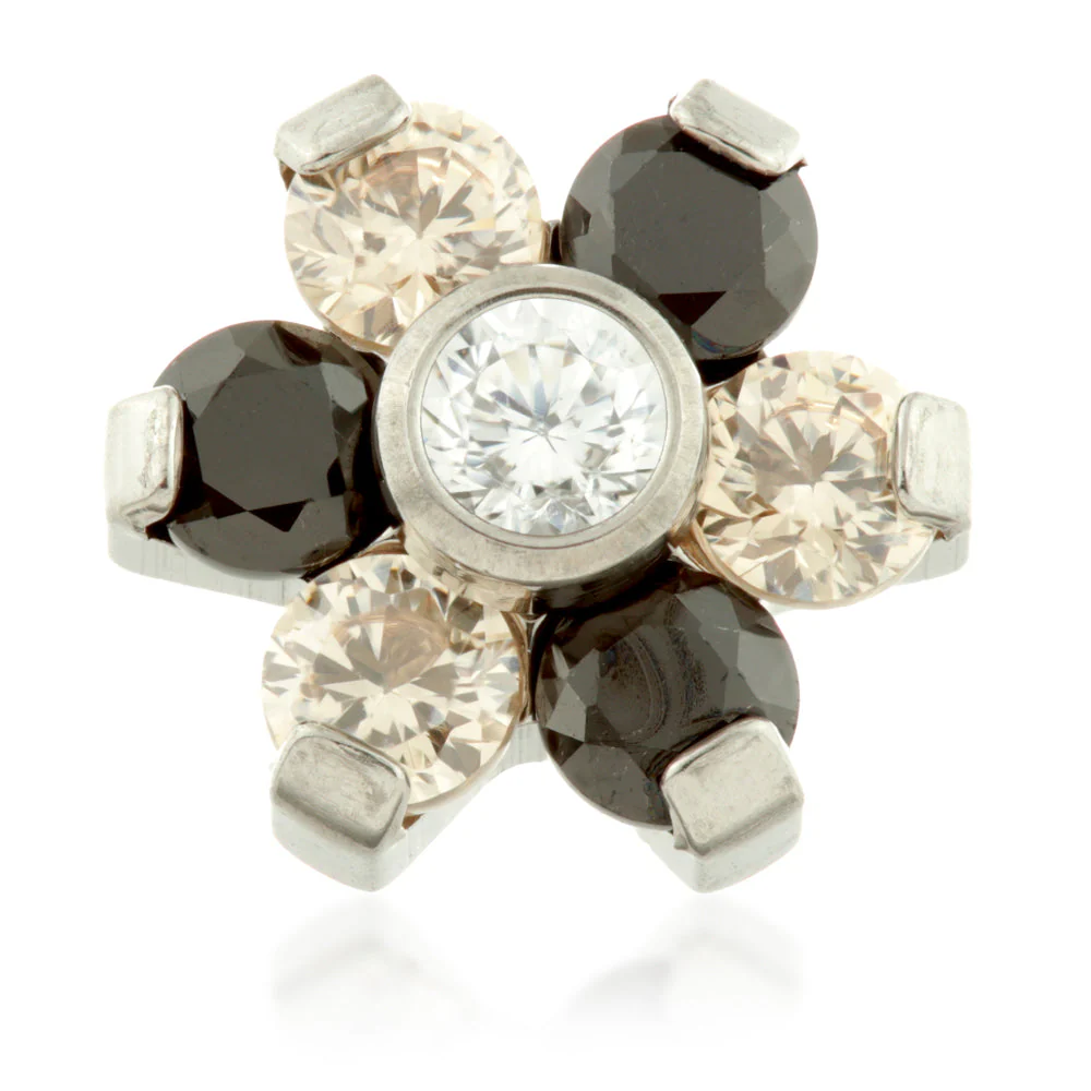 Ti Internal Micro Gem Flower Attachment (6 petals) - Image 10