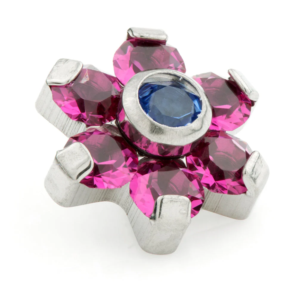 Ti Internal Micro Gem Flower Attachment (6 petals) - Image 11