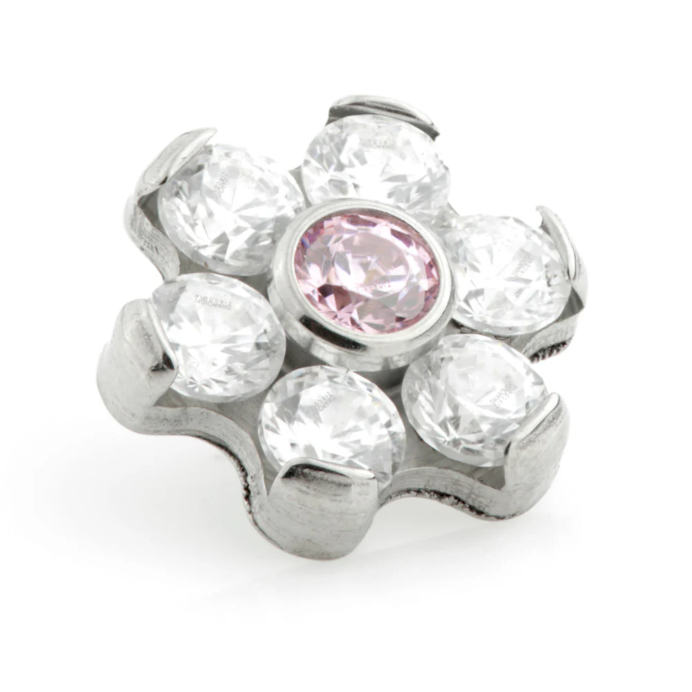 Ti Internal Micro Gem Flower Attachment (6 petals) - Image 12