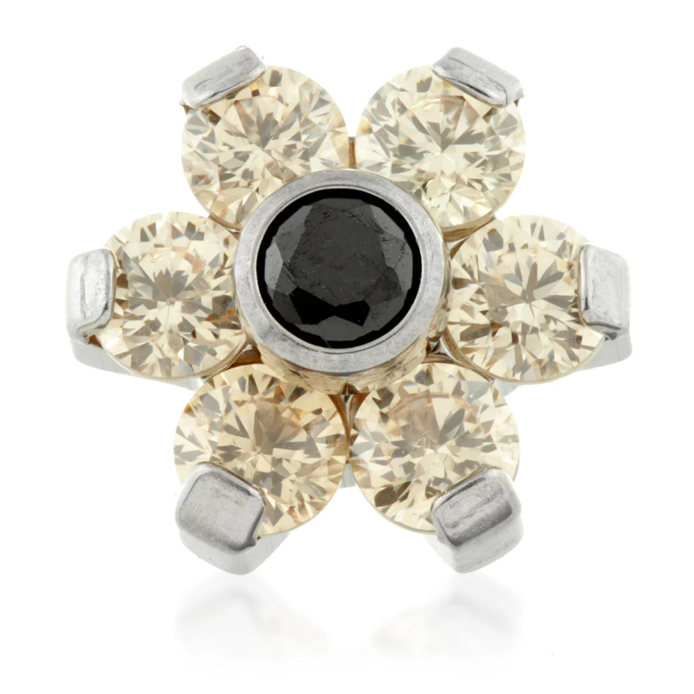 Ti Internal Micro Gem Flower Attachment (6 petals) - Image 17