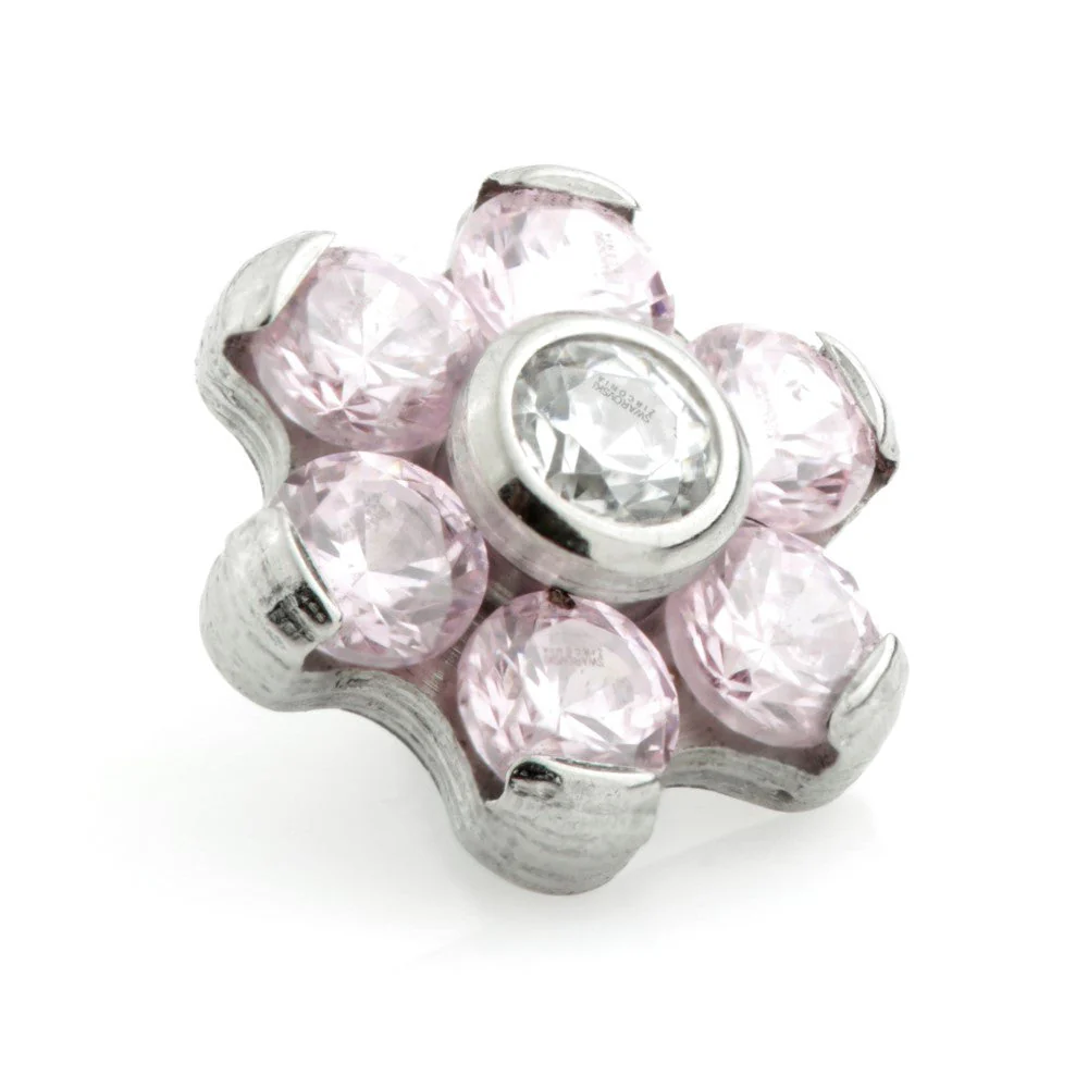 Ti Internal Micro Gem Flower Attachment (6 petals) - Image 6