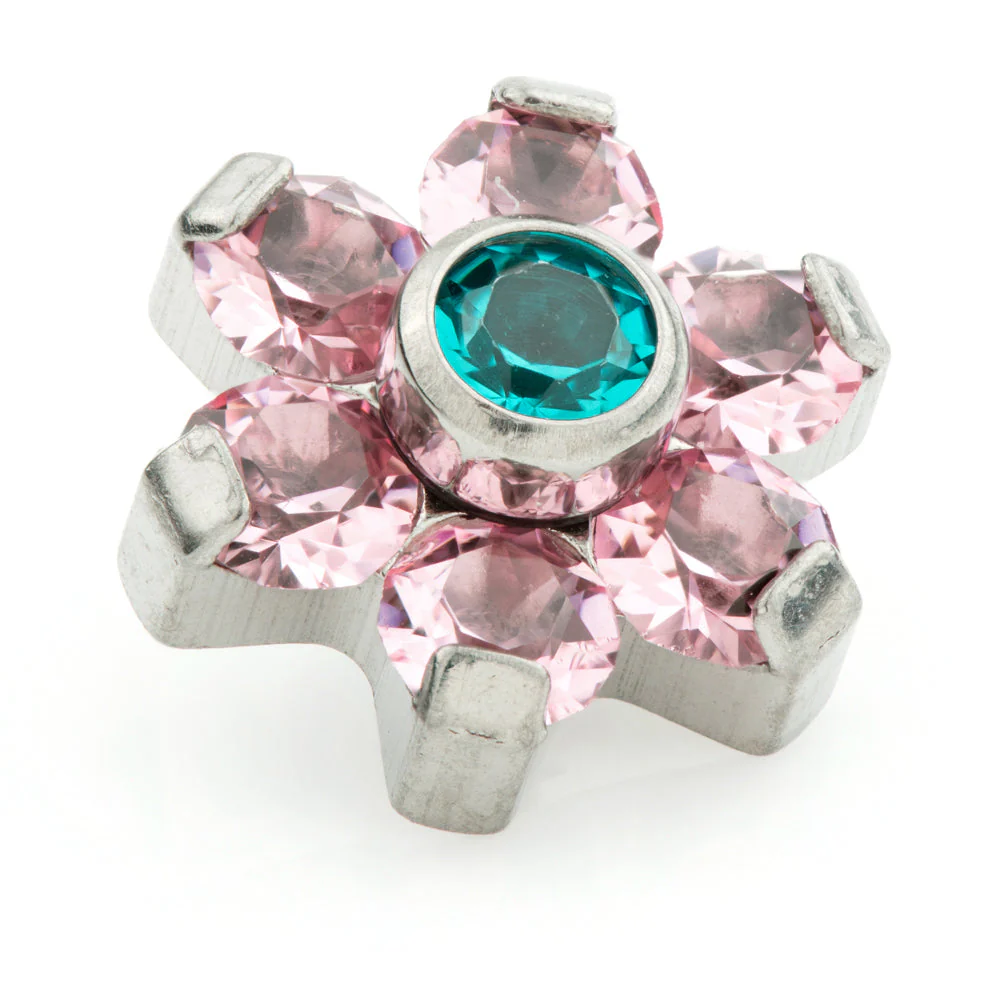 Ti Internal Micro Gem Flower Attachment (6 petals) - Image 7