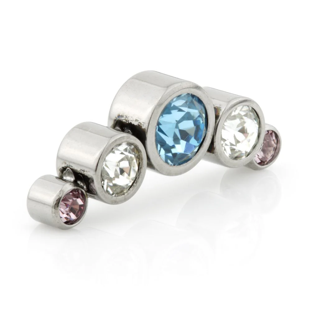 Ti Internal Multi Gem Crescent Attachment - Image 6