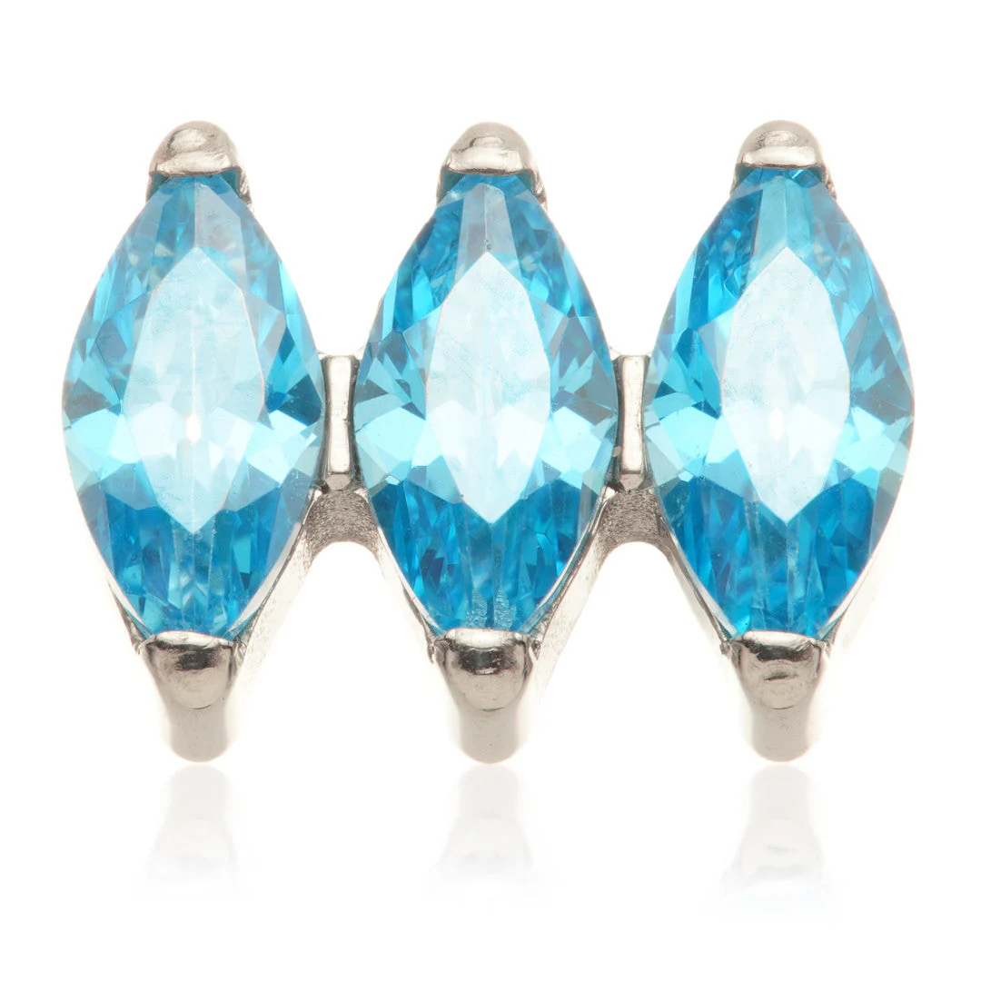 Ti Internal Parallel Jewel Marquise Attachment