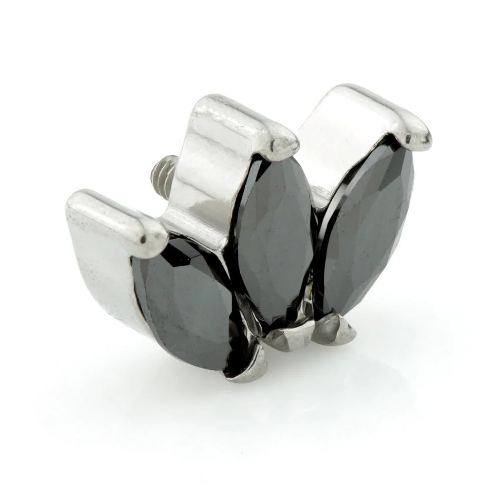 Ti Internal Triple Marquise Gem Attachment - Image 4