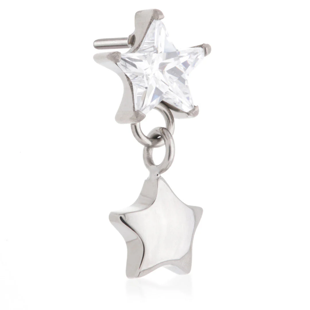 Ti Threadless Double Star Attachment