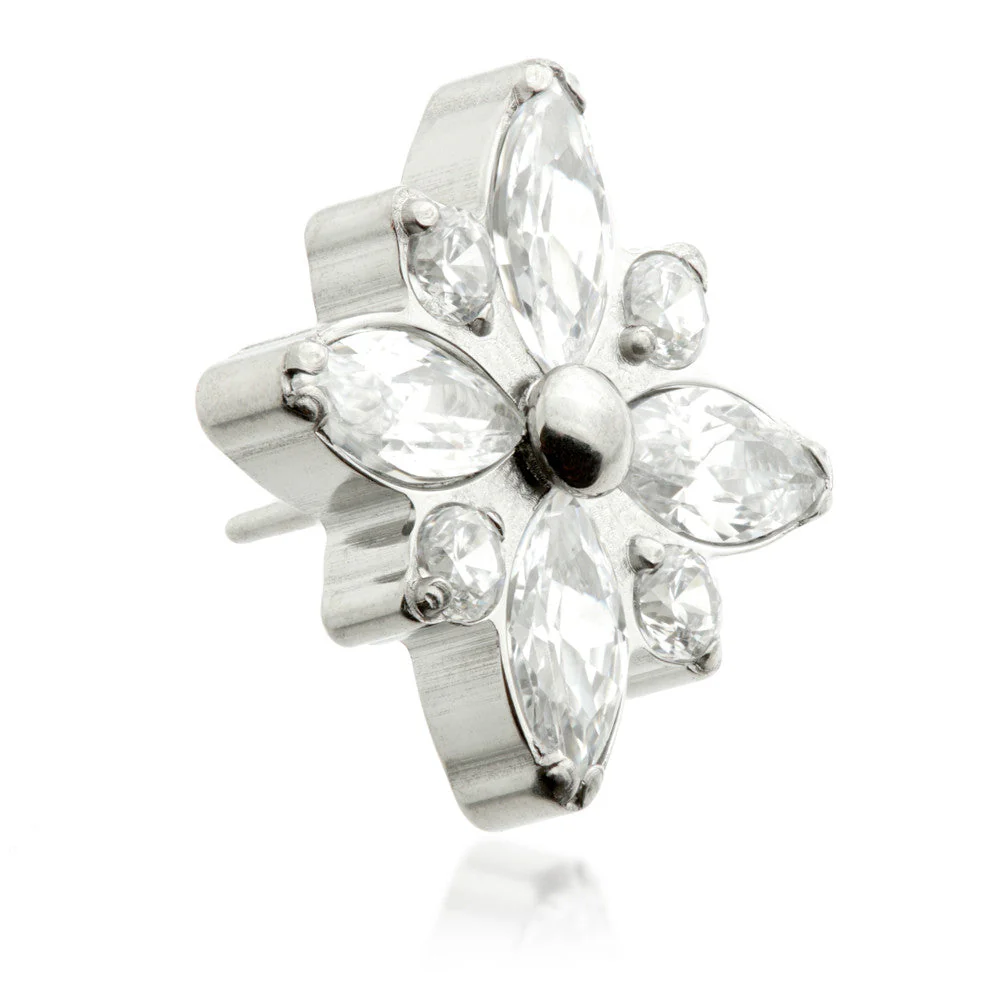 Ti Threadless Monogram Flower Attachment