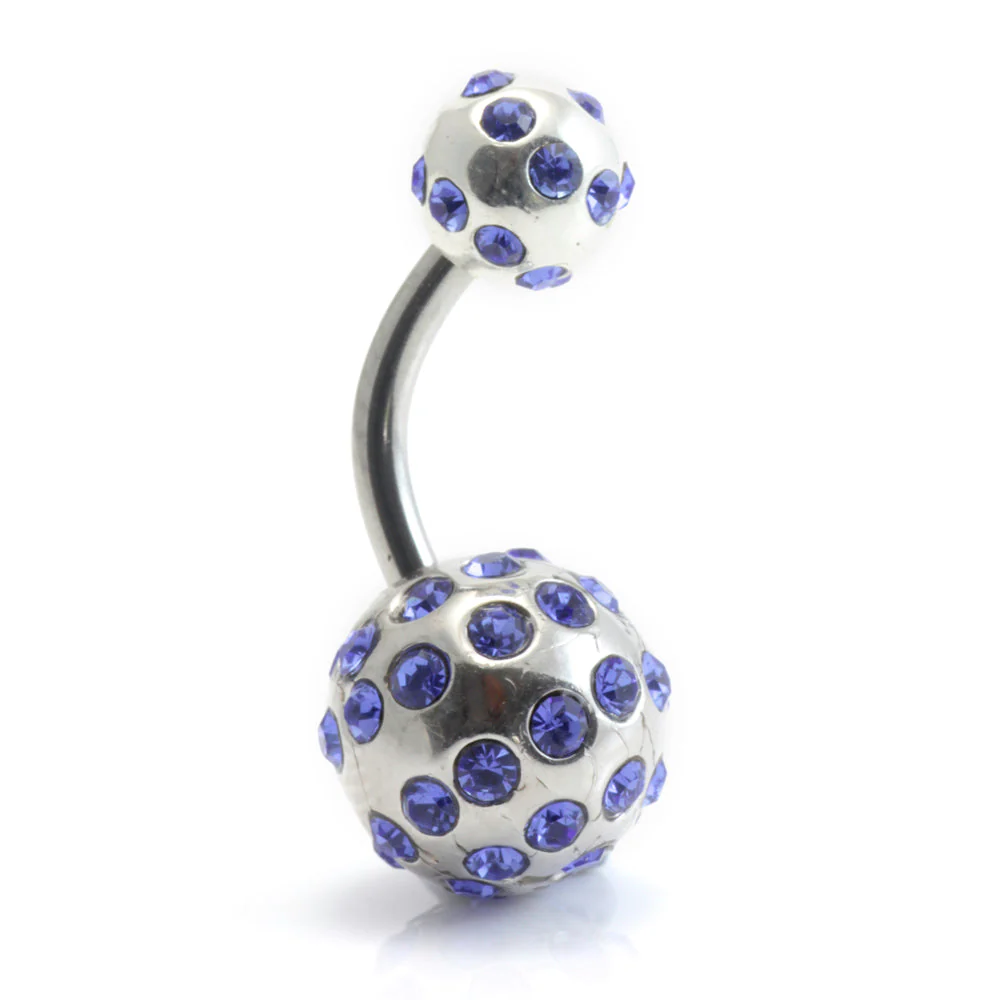 Tiffany Ball Silver & Steel Navel (BA01) - Image 2