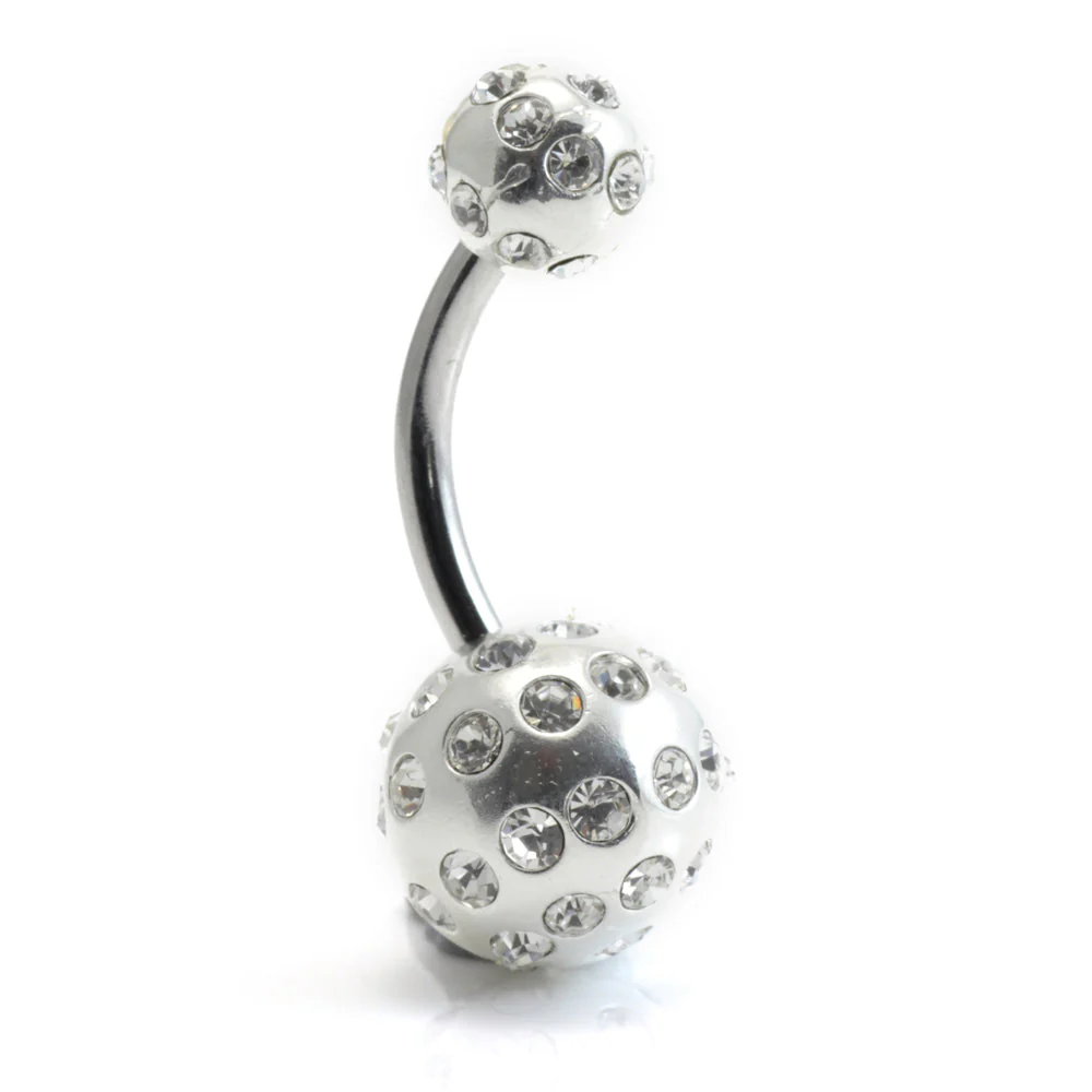 Tiffany Ball Silver & Steel Navel (BA01) - Image 5