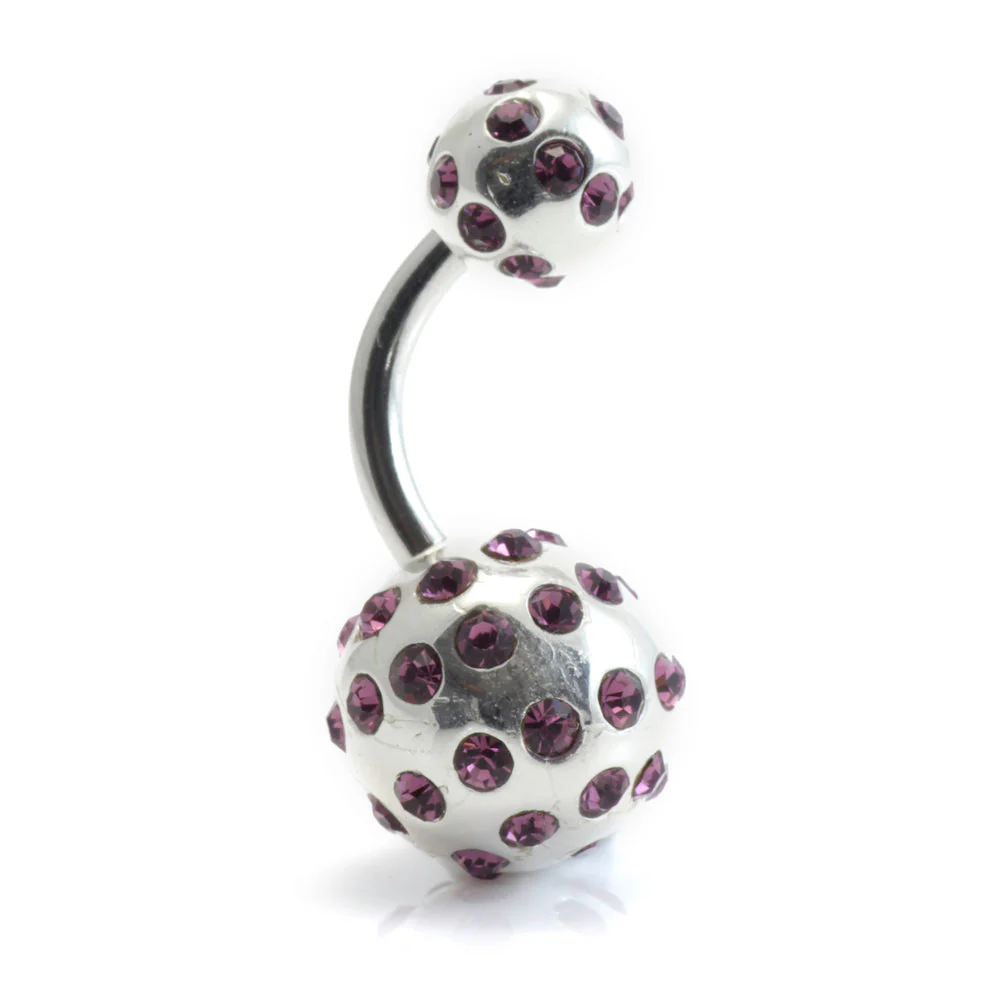 Tiffany Ball Silver & Steel Navel (BA01) - Image 7