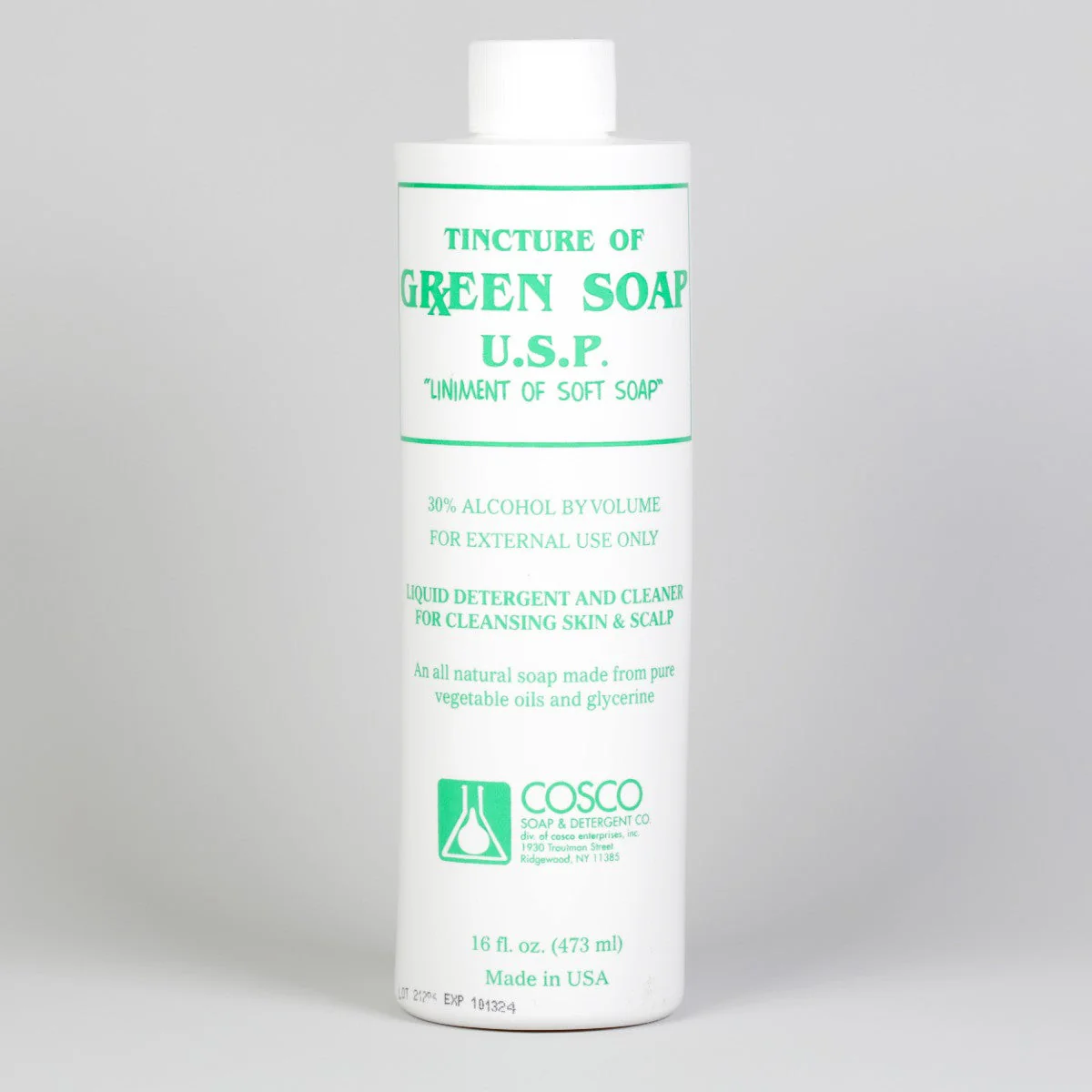 Tincture of Green Soap - 16oz (1 Pint)