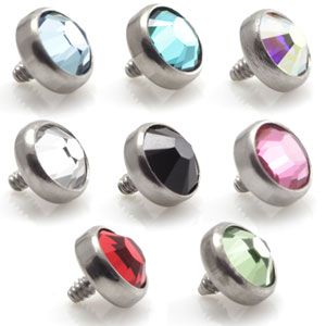 Titanium Internal Thread Micro Gem Disk - Image 2
