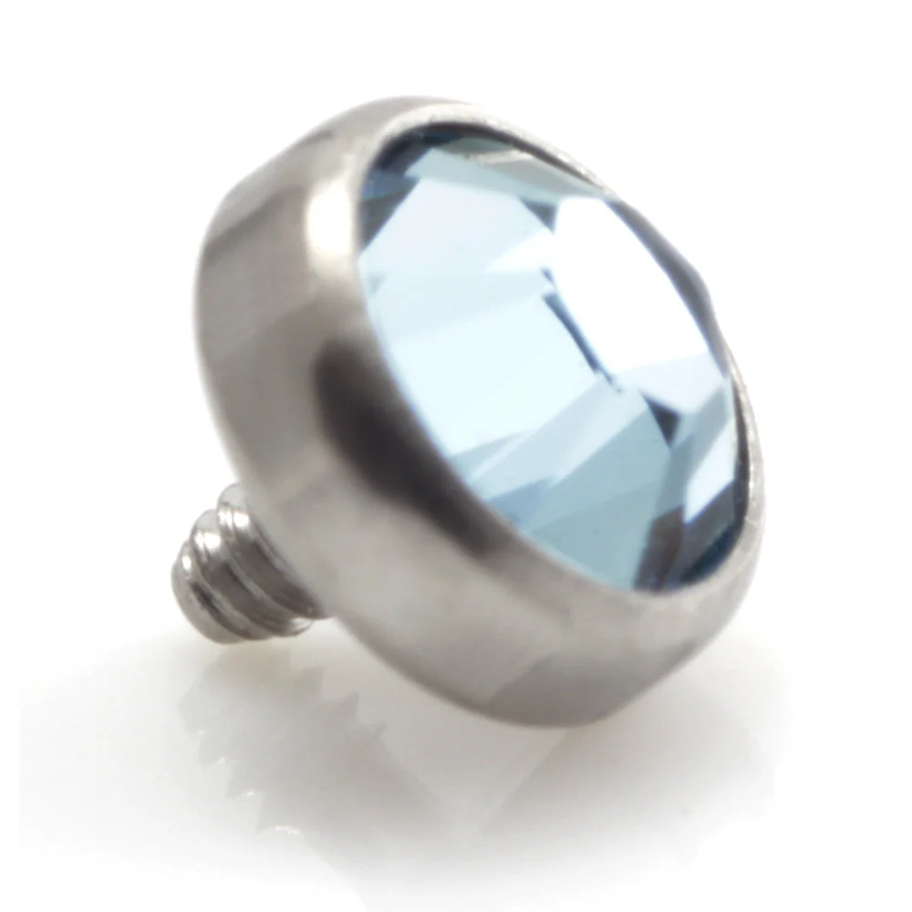 Titanium Internal Thread Micro Gem Disk - Image 9