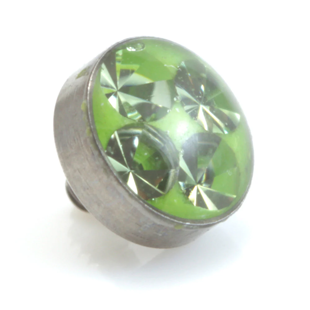 Titanium Internal Thread Micro Multi Gem Disk - Image 3