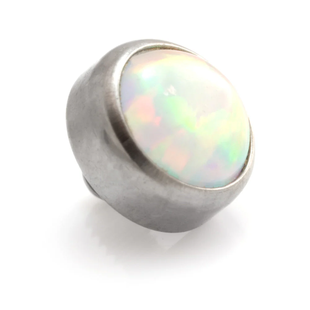 Titanium Internal Thread Opal Disk - Image 2