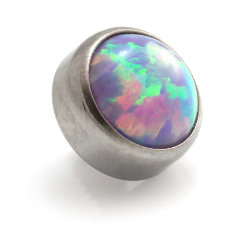 Titanium Internal Thread Opal Disk - Image 3
