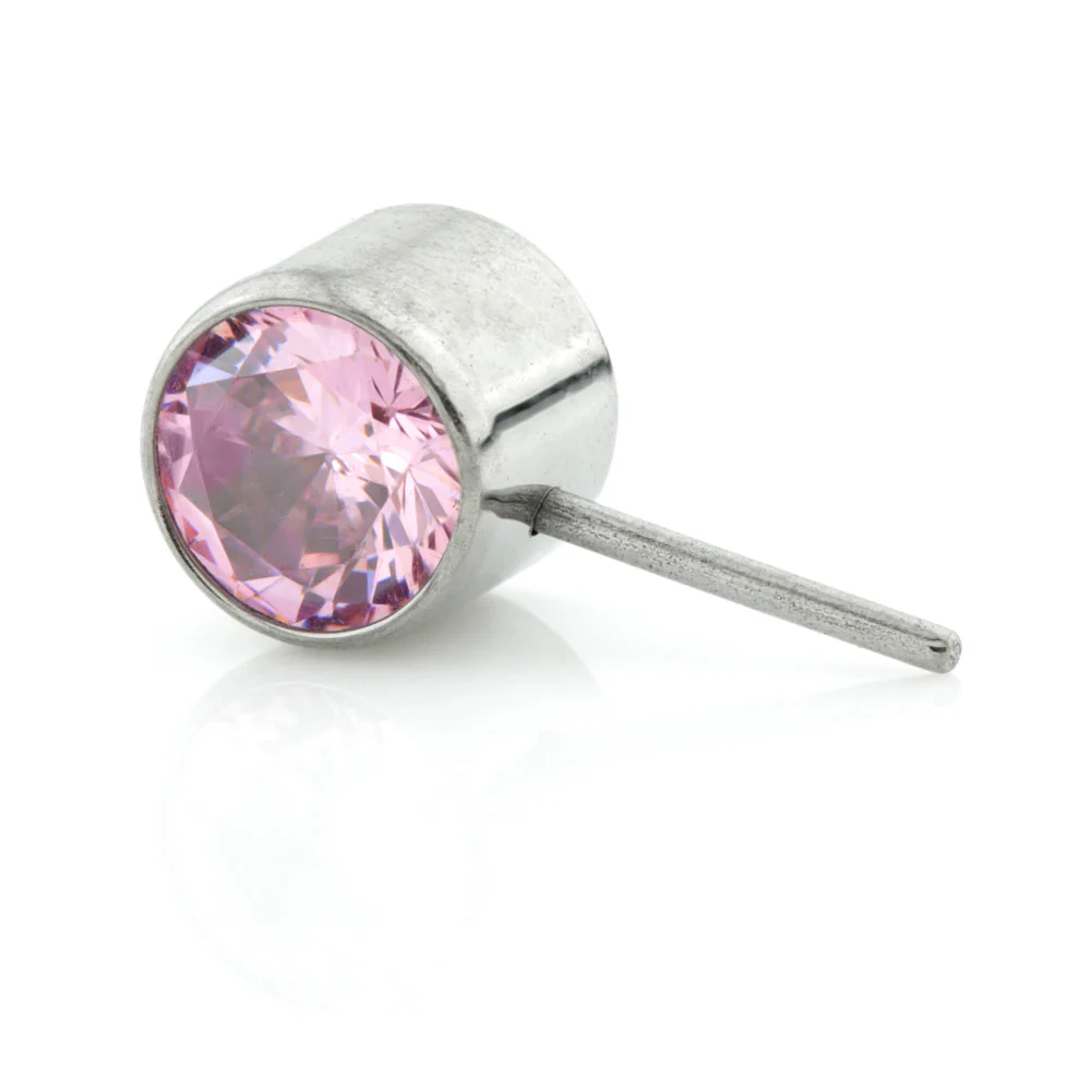 Titanium Threadless Forward Facing Gem Disk - Image 3