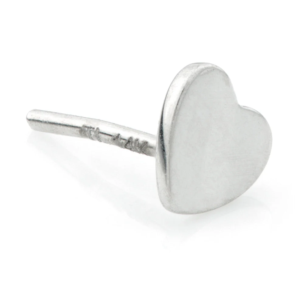TL - 14ct Gold Heart Threadless Attachment - Image 2