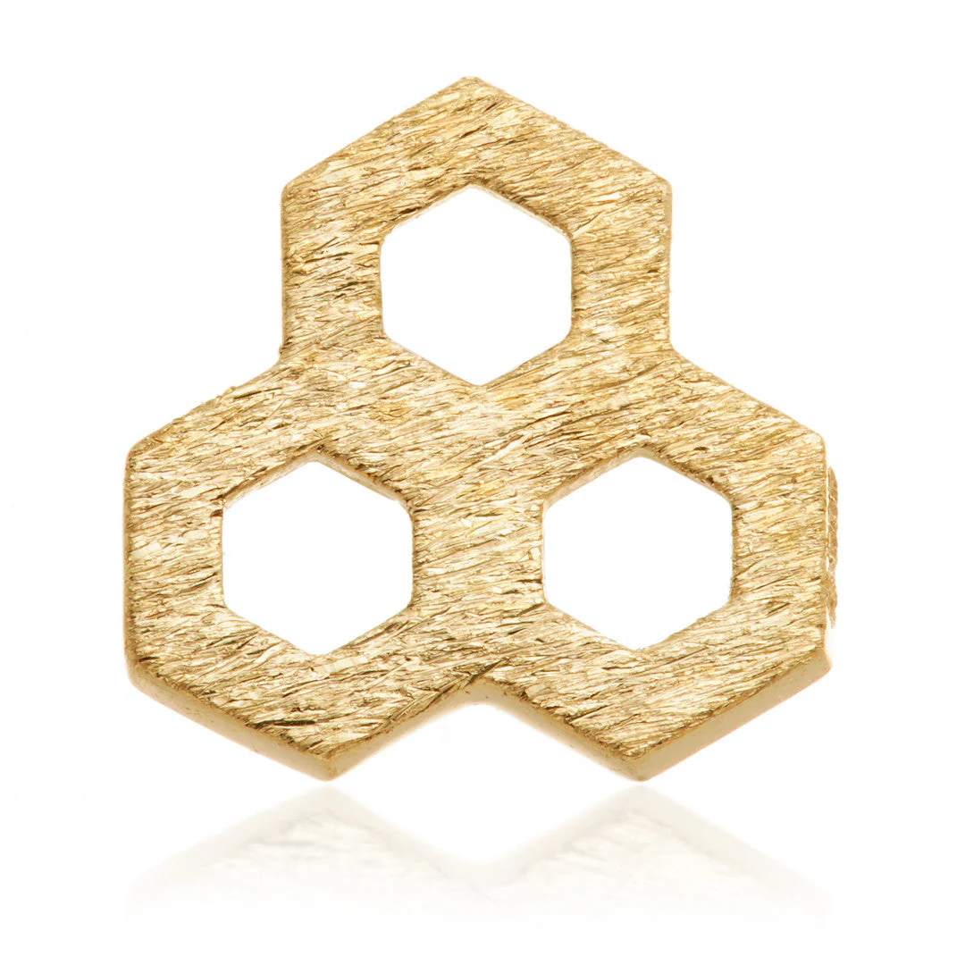 TL - 14ct Internal Gold Honeycomb Attachment - Image 2
