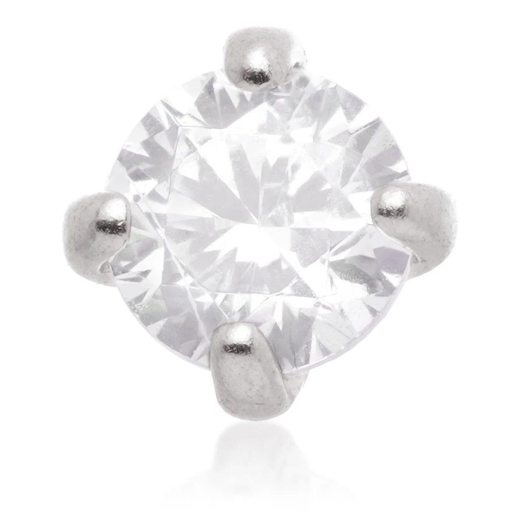 TL - 14ct Internal Gold Prong Set Gem Attachment - Image 2