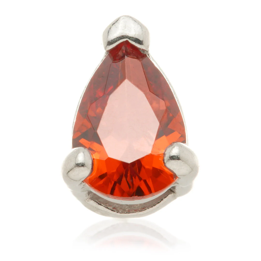 TL - 14ct Internal Gold Teardrop Gem Attachment - Image 10