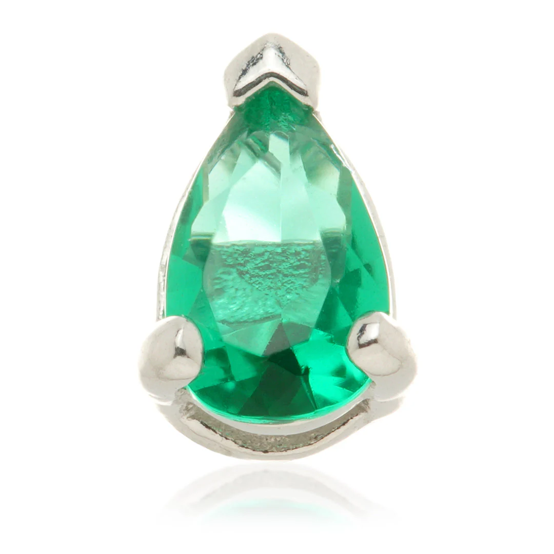 TL - 14ct Internal Gold Teardrop Gem Attachment - Image 11