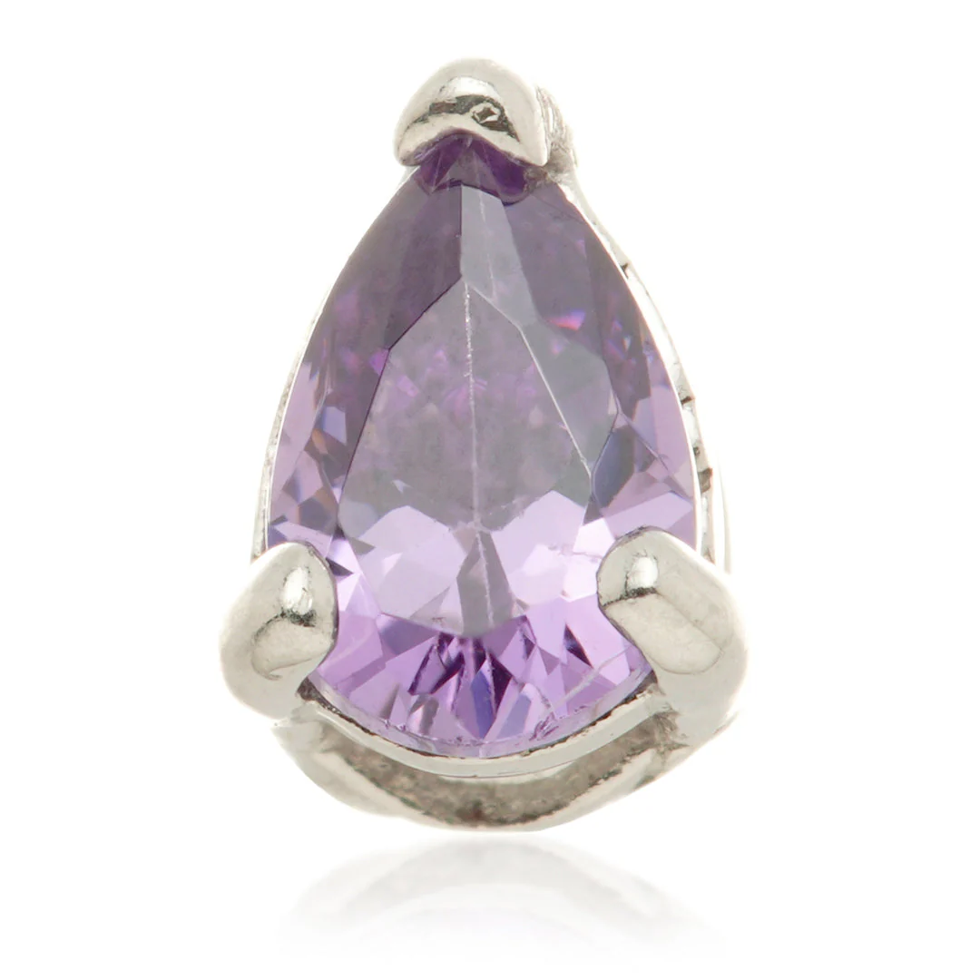 TL - 14ct Internal Gold Teardrop Gem Attachment - Image 15