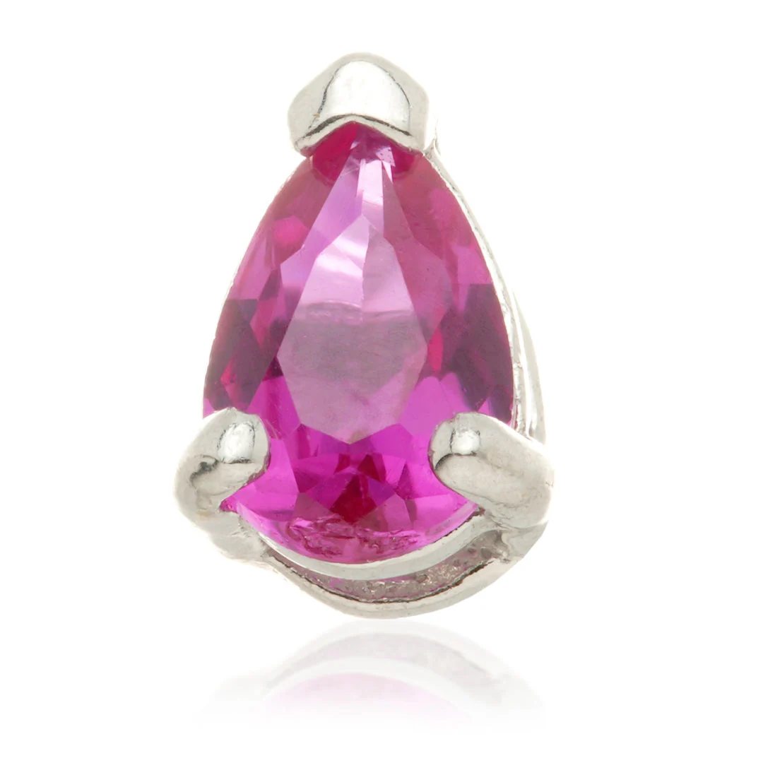TL - 14ct Internal Gold Teardrop Gem Attachment - Image 7