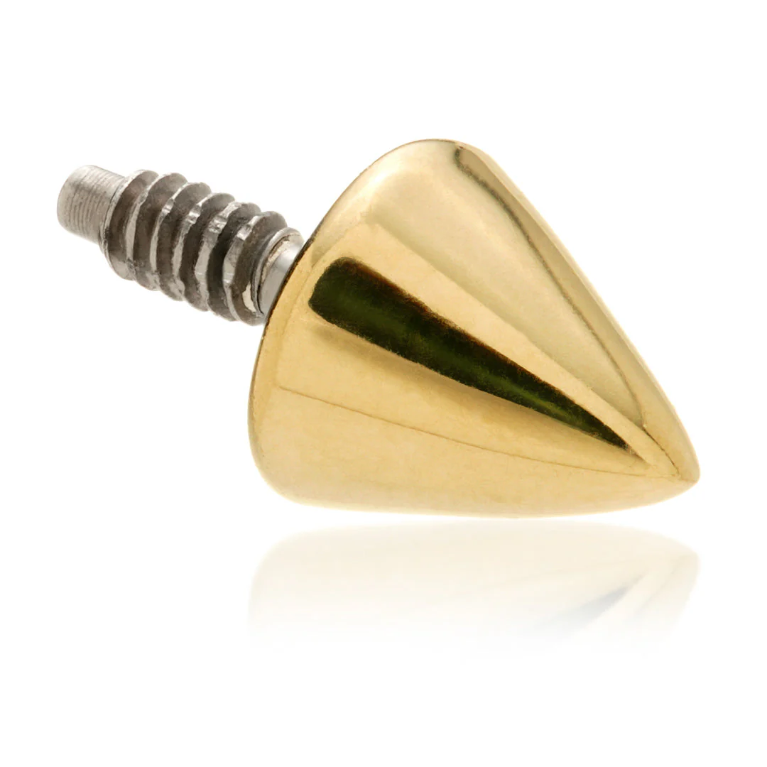 TL - 14ct Solid Gold Internal Cone Attachment - Image 2