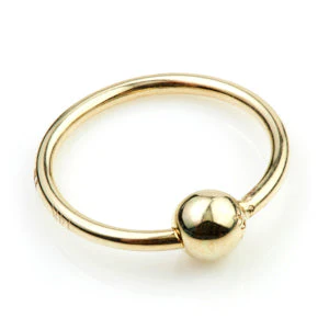 TL - Gold Seamless BCR Twist Ring - Image 2