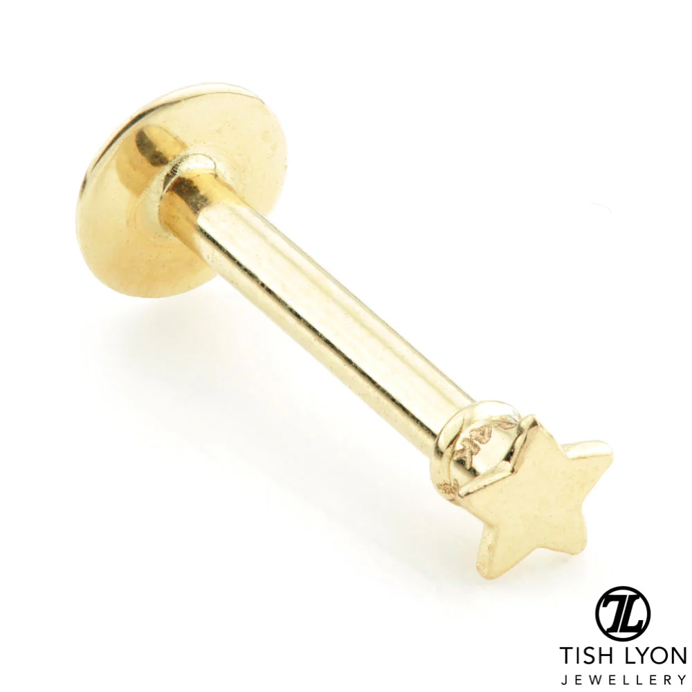 TL - Gold Star Labret - Image 2