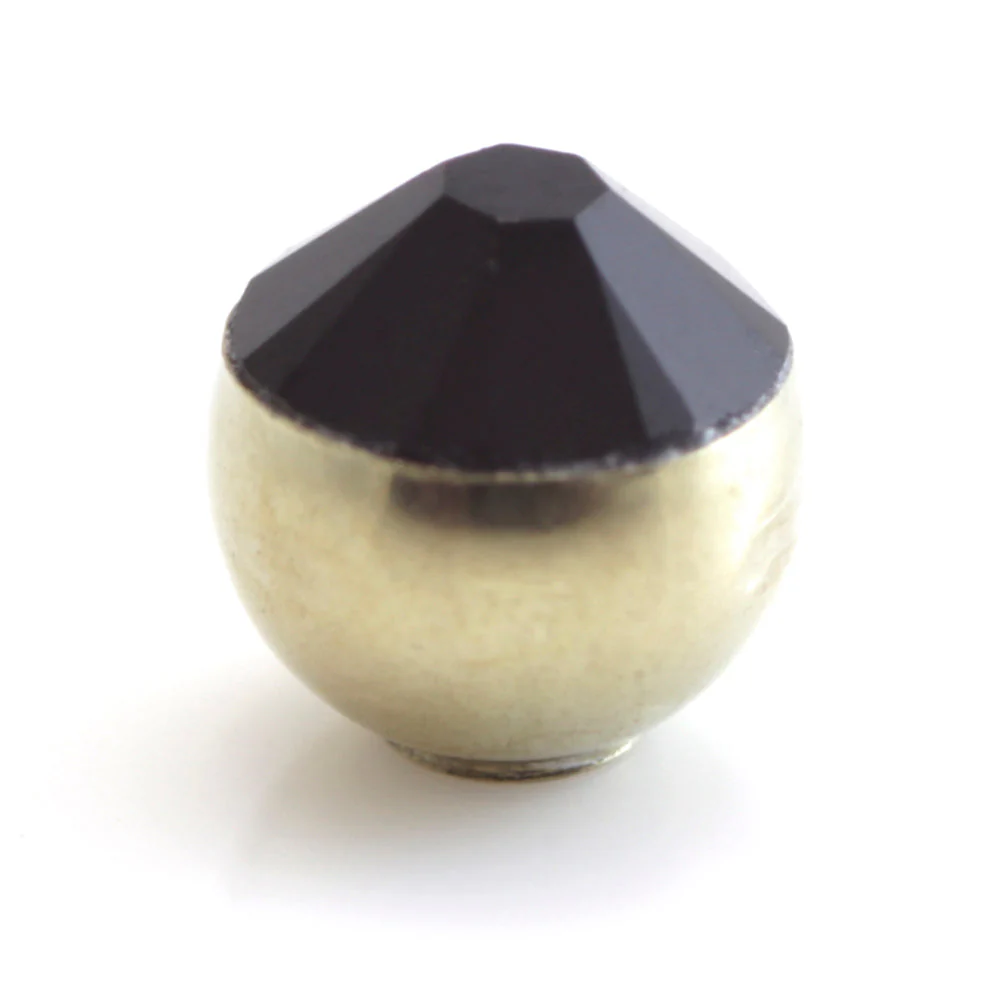 Zircon Gold Steel Micro Gem Ball - Image 7