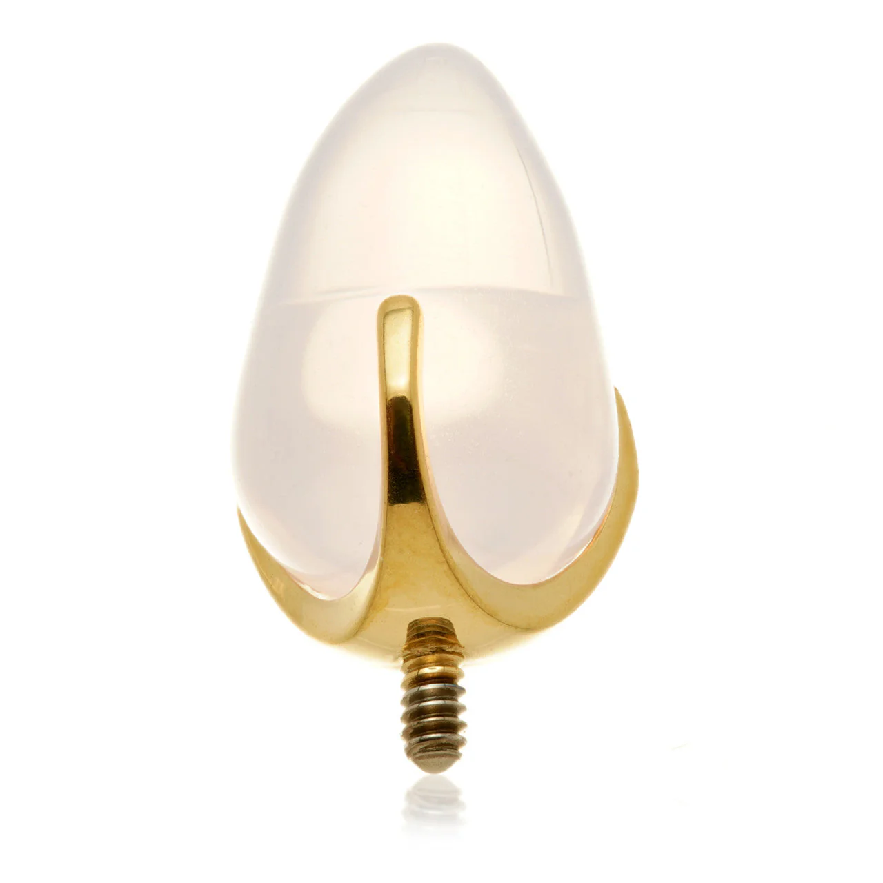 Zircon Gold Ti Internal Natural Stone Bullet Attachment - Image 3